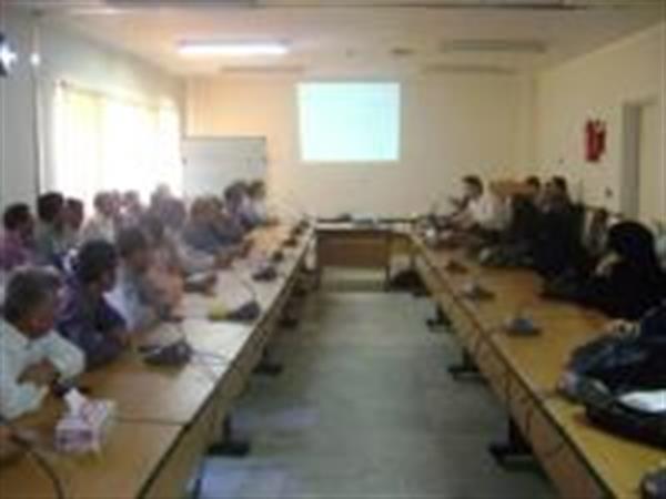 کارگاه آموزشی بیماریهای بومی منطقه در سالن اجتماعات بیمارستان الزهرا(س)در تاریخ 9/6/91 برگزار گردید