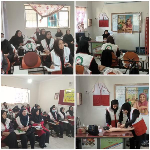 هفته سلامت بانوان ایران( سبا) سلامت زنان،پشتوانه تاب آوری  فردی،خانوادگی و اجتماعی توانمند سازی و مهارت آموزی بانوان برای مقابله با بحران ... با همکاری هلال احمر و مرکز بهداشت شهرستان گیلان غرب   جهت 