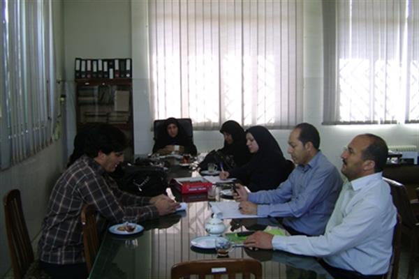 چهارمین کمیته درمان وبازپروری مرکزبهداشت شهرستان گیلانغرب