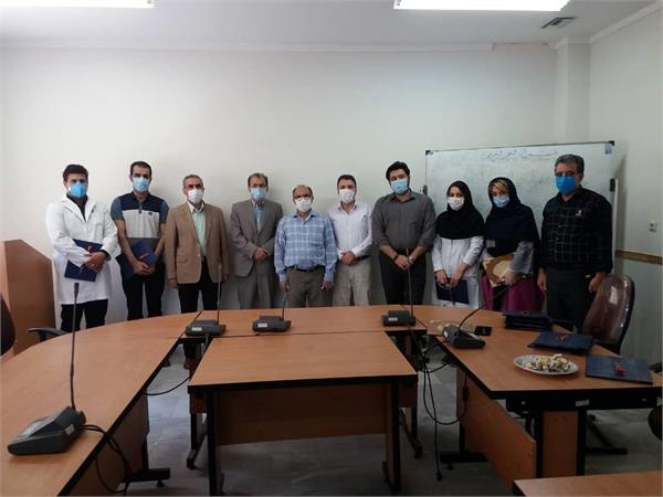 تقدیر و تشکر از پزشکان شاغل در شبکه بهداشت شهرستان گیلان غرب