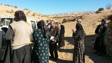 بازدید عشایر حیدریه