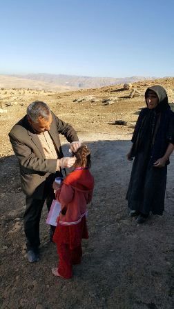 بازدید عشایر حیدریه