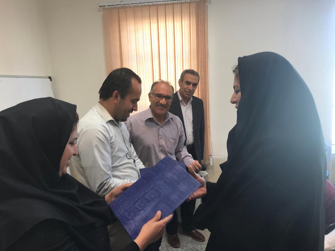 تقدیر از بهورزان مرکز گواور