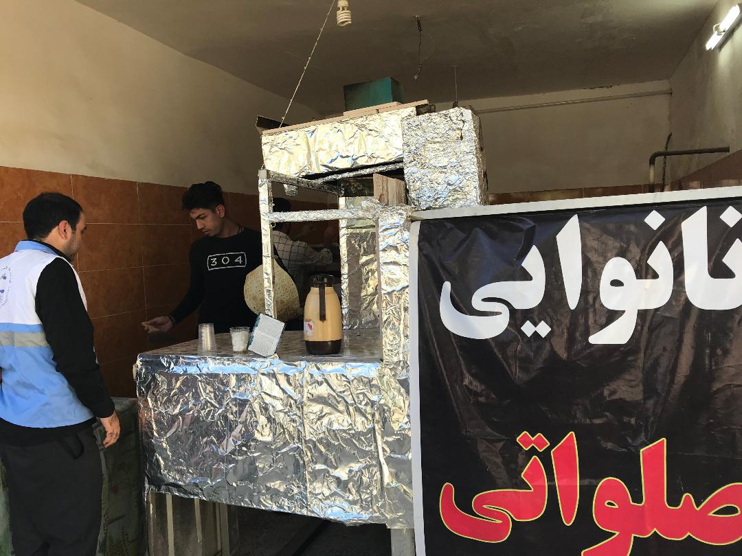 بازدید از موکب های اربعین