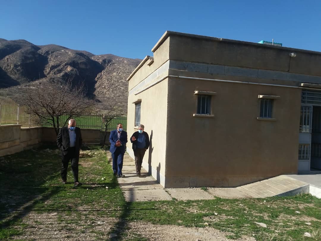 بازدید دکتر نوری از خانه بهداشت