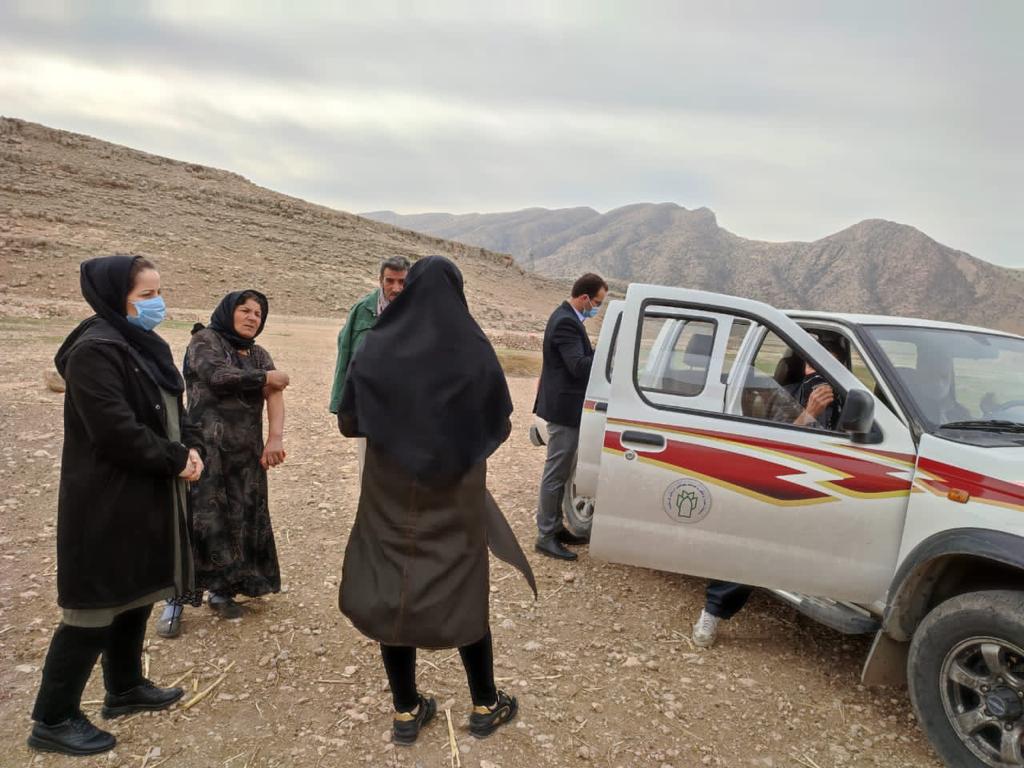 واکسیناسیون بیماری کووید19 عشایر  شهرستان گیلان غرب